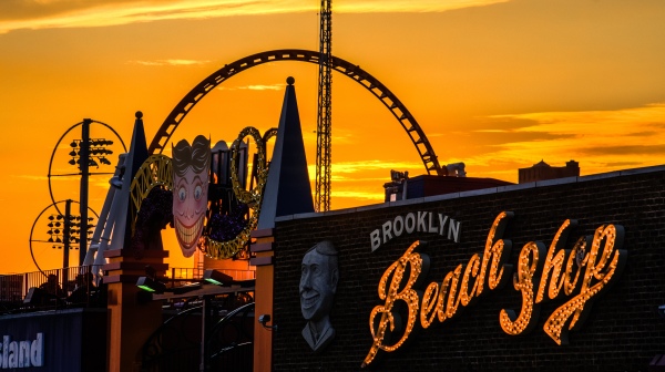 Coney Island Sunset-